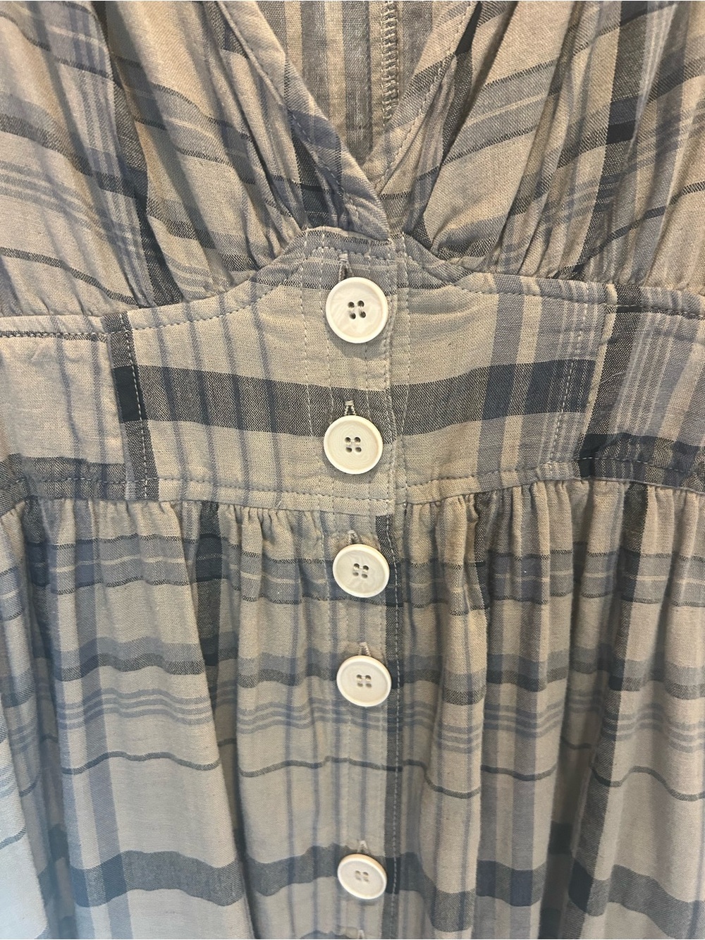 Free People Laura Plaid Midi Dress - Picture 5 of 8